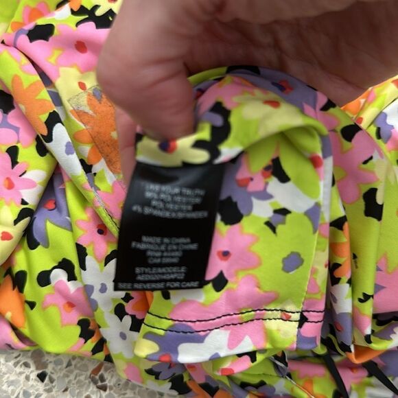 AFRM Izzy Mini dress spring lime daisy revolve sexy small s - Picture 7 of 8